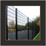 Ball court fencing
